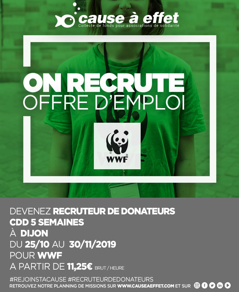Poster pour une offre d'emploi a Dijon