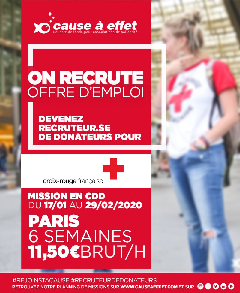 Mission Croix Rouge Francaise 20crf01 - Paris